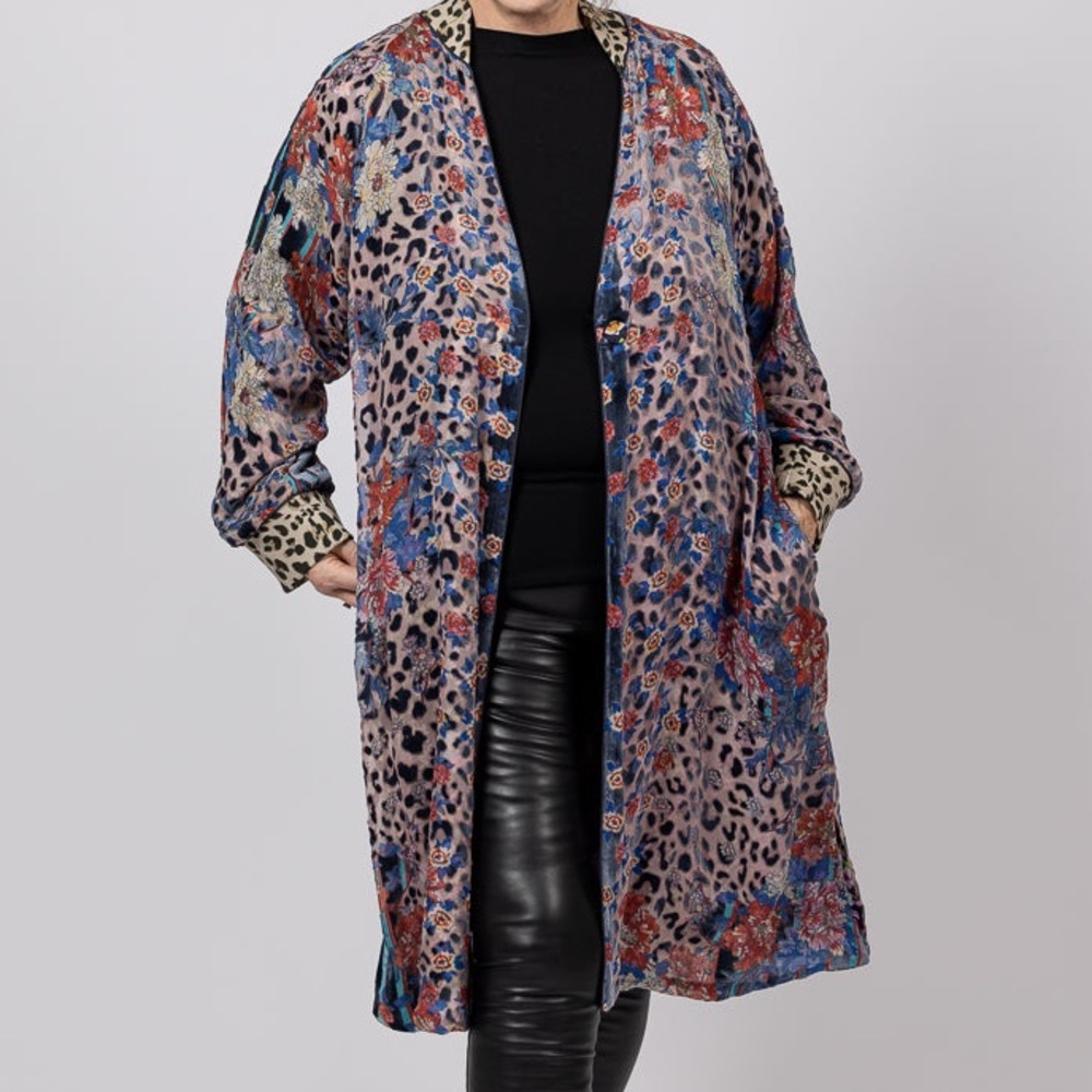 Johnny Was Ontari Burnout Harmony Kimono (Lined)